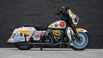 STREET GLIDE "J-M Basquiat" / HENNE CO