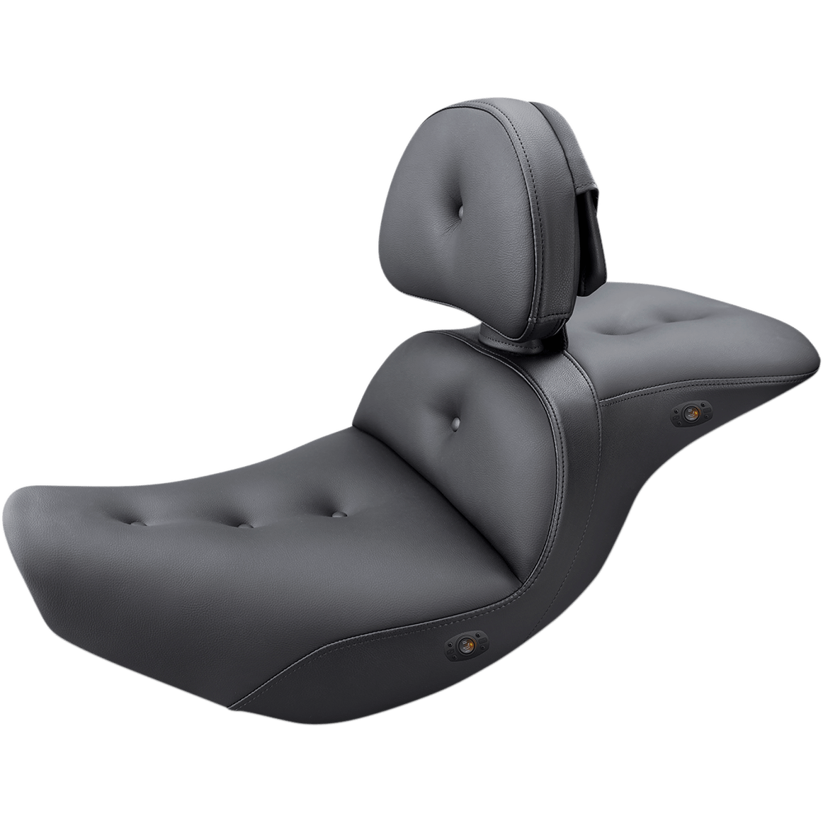 SADDLEMEN Pillow-Top Heated Roadsofa™ Seat With Backrest Indian I1407181BRHCT