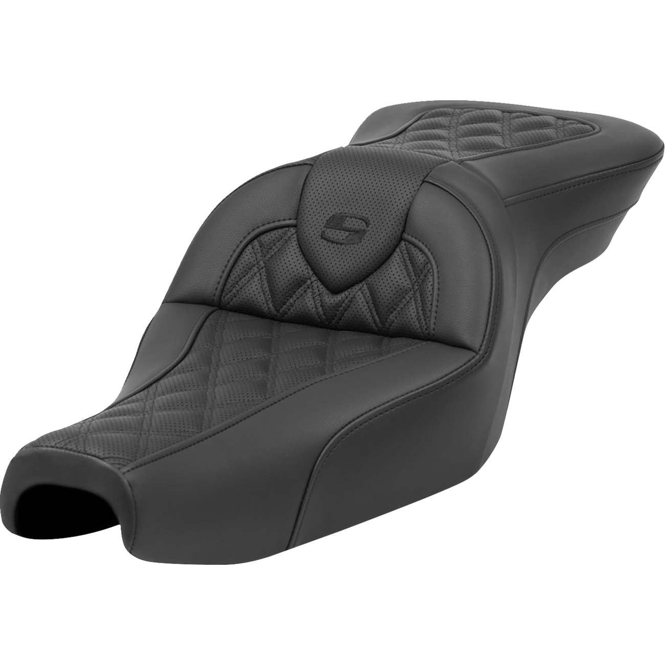 SADDLEMEN Roadsofa™ Seat without Backrest Lattice Stitch XL '04-'22 80711182