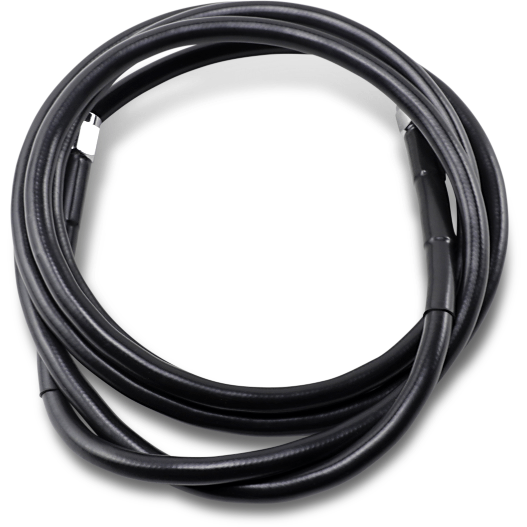 DRAG SPECIALTIES Universal Brake Line Black 78"