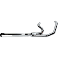 BASSANI XHAUST 2:1 Exhaust Chrome Megaphone Long '91-'05 FXD 13311R