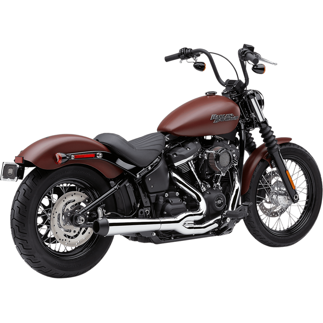 COBRA El Diablo Exhaust Chrome '18-'19 FXFB/S 6474