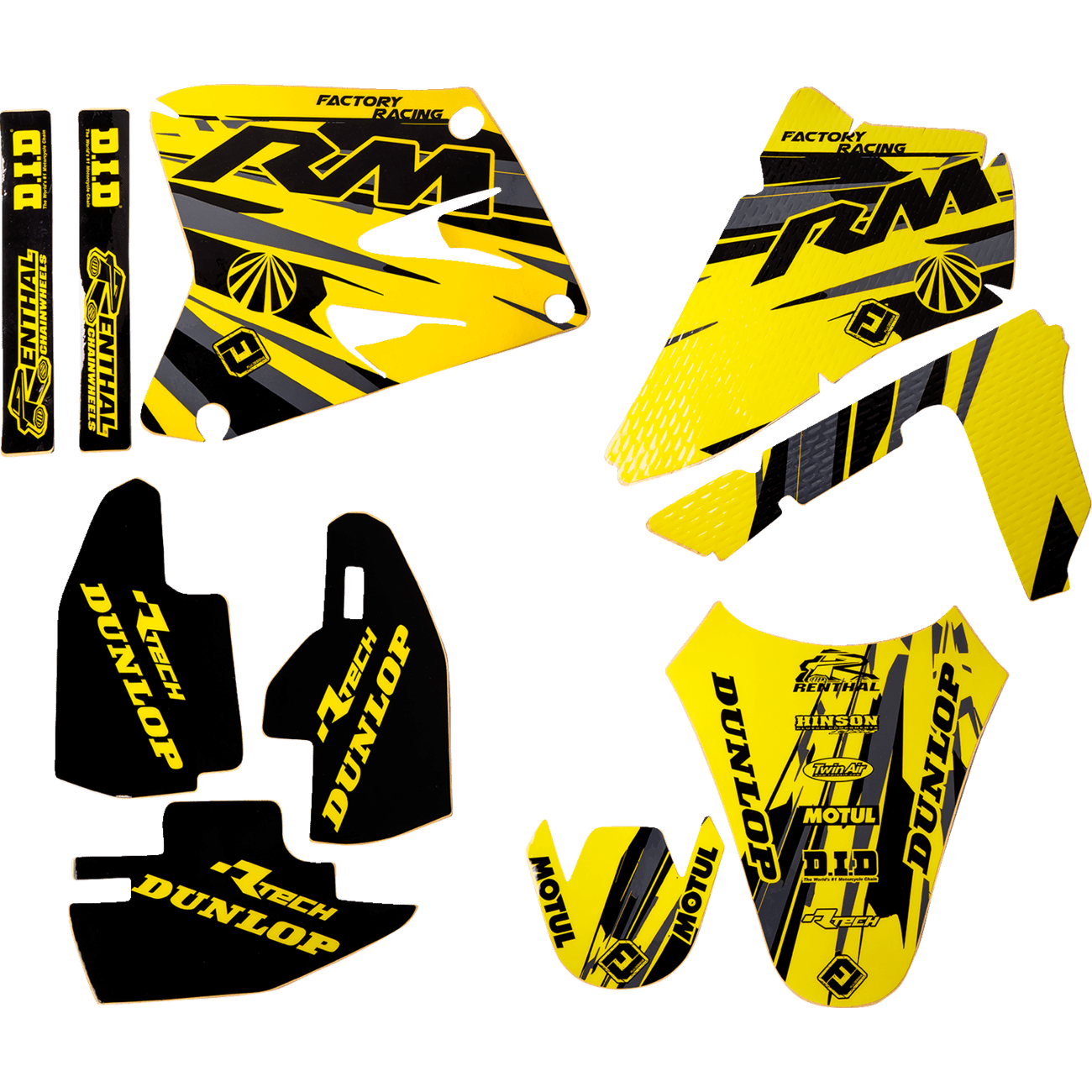 FLU DESIGNS INC. PTS 6 Graphic Kit RM-Z 250/450 41081