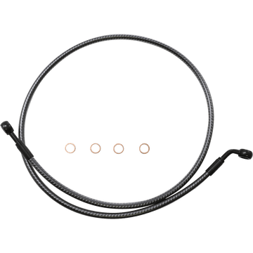 MAGNUM SHIELDING Brake Line Front 180°/60° 44" KARBONFIBR 76744SW