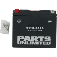 PARTS UNLIMITED AGM Battery YT12B4/YT12B-BS