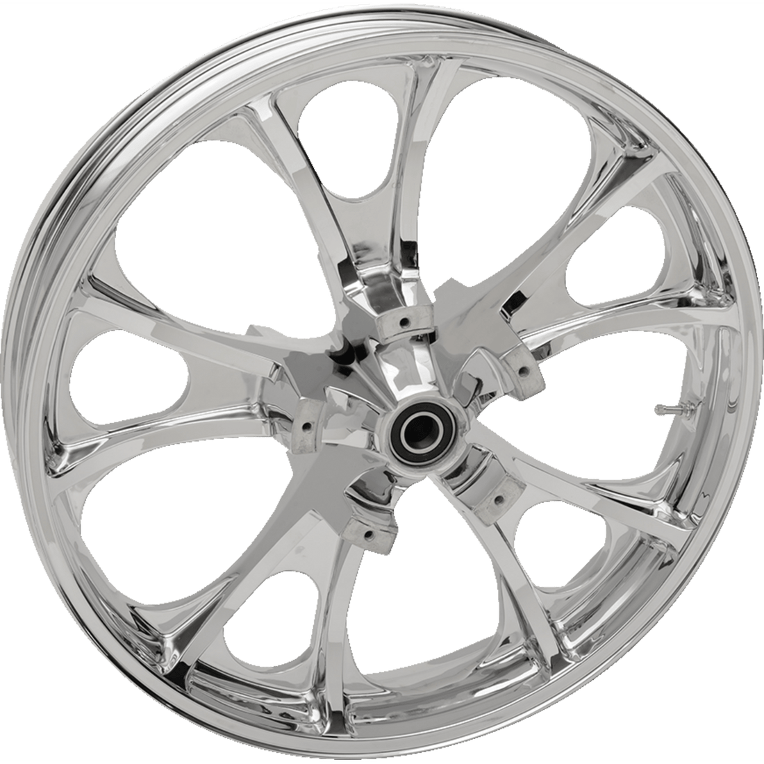 COASTAL MOTO Wheel Largo 3D Front Dual Disc/with ABS Chrome 21x3.5