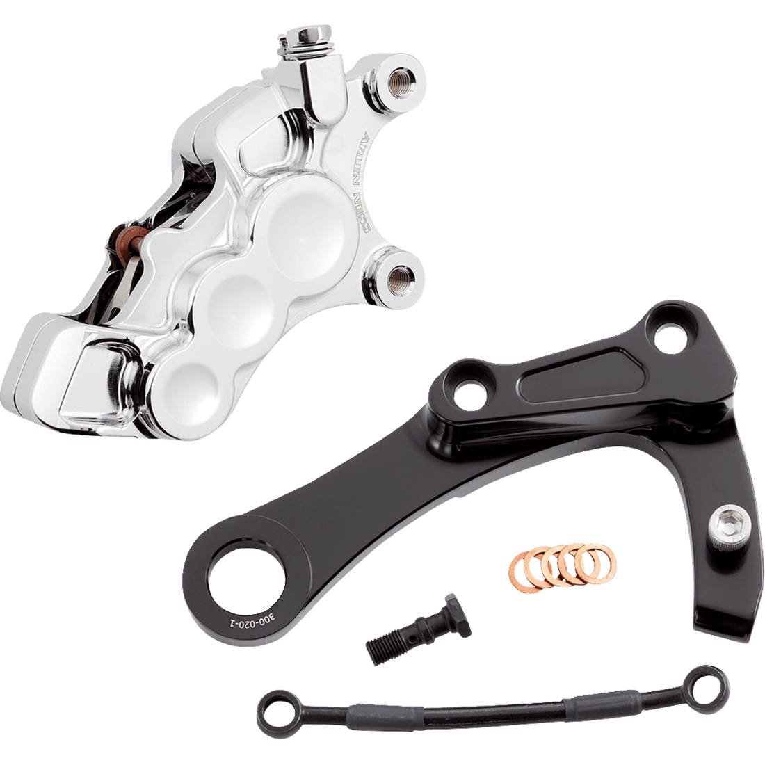 ARLEN NESS 6-Piston Caliper Rear Chrome 02326