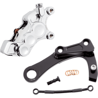 ARLEN NESS 6-Piston Caliper Rear Chrome 02326