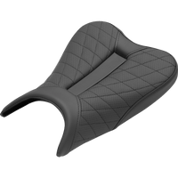 SADDLEMEN Track Seat Lattice Stitch Black Ninja 400 '18-'22 0810K079