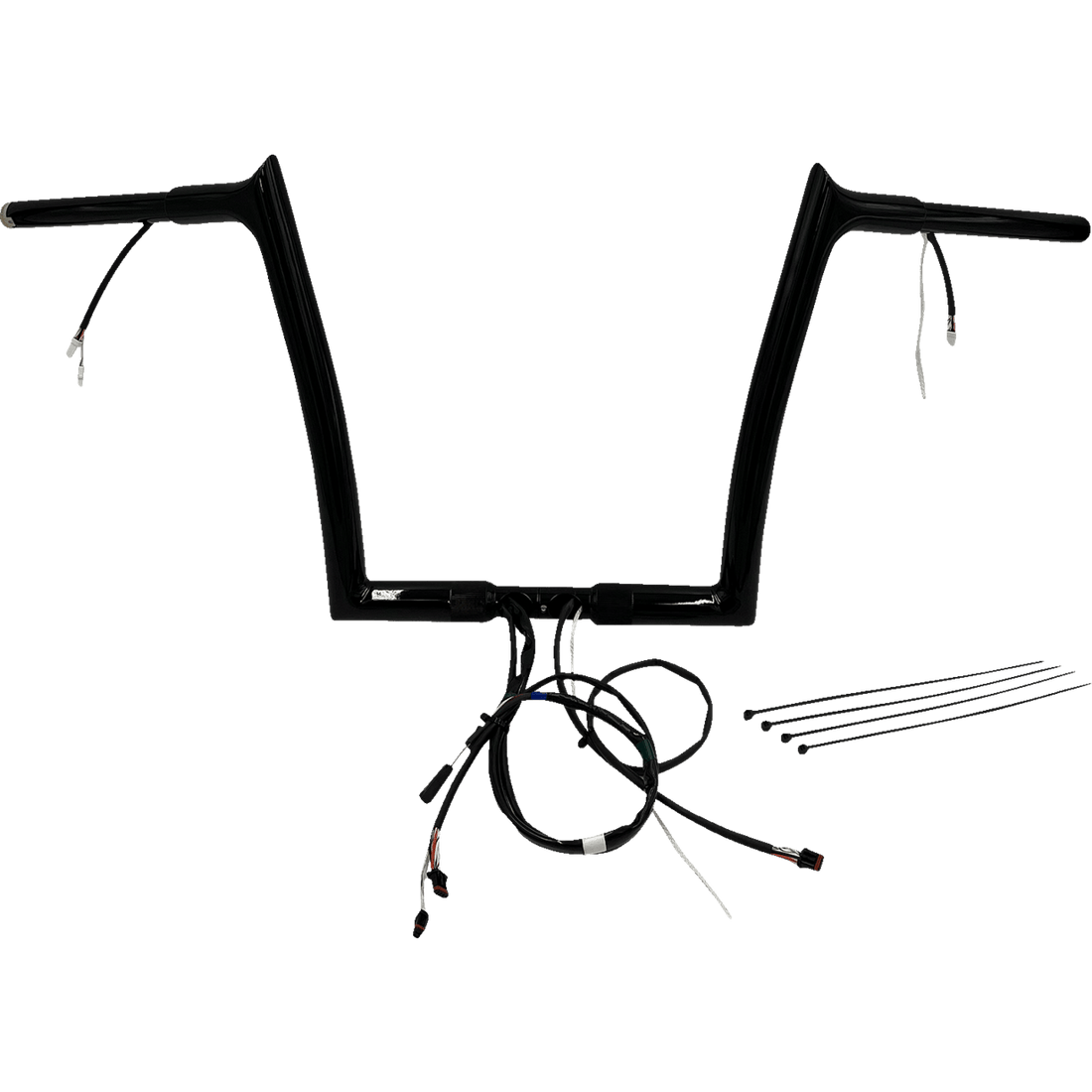 FAT BAGGERS INC. Handlebar Kit Pointed Top 12" Black 902912B