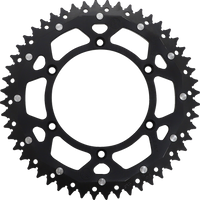 MOOSE RACING Dual Sprocket Black 52 Tooth