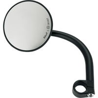 BILTWELL Clamp-On Utility Mirror Round Black 6503578131