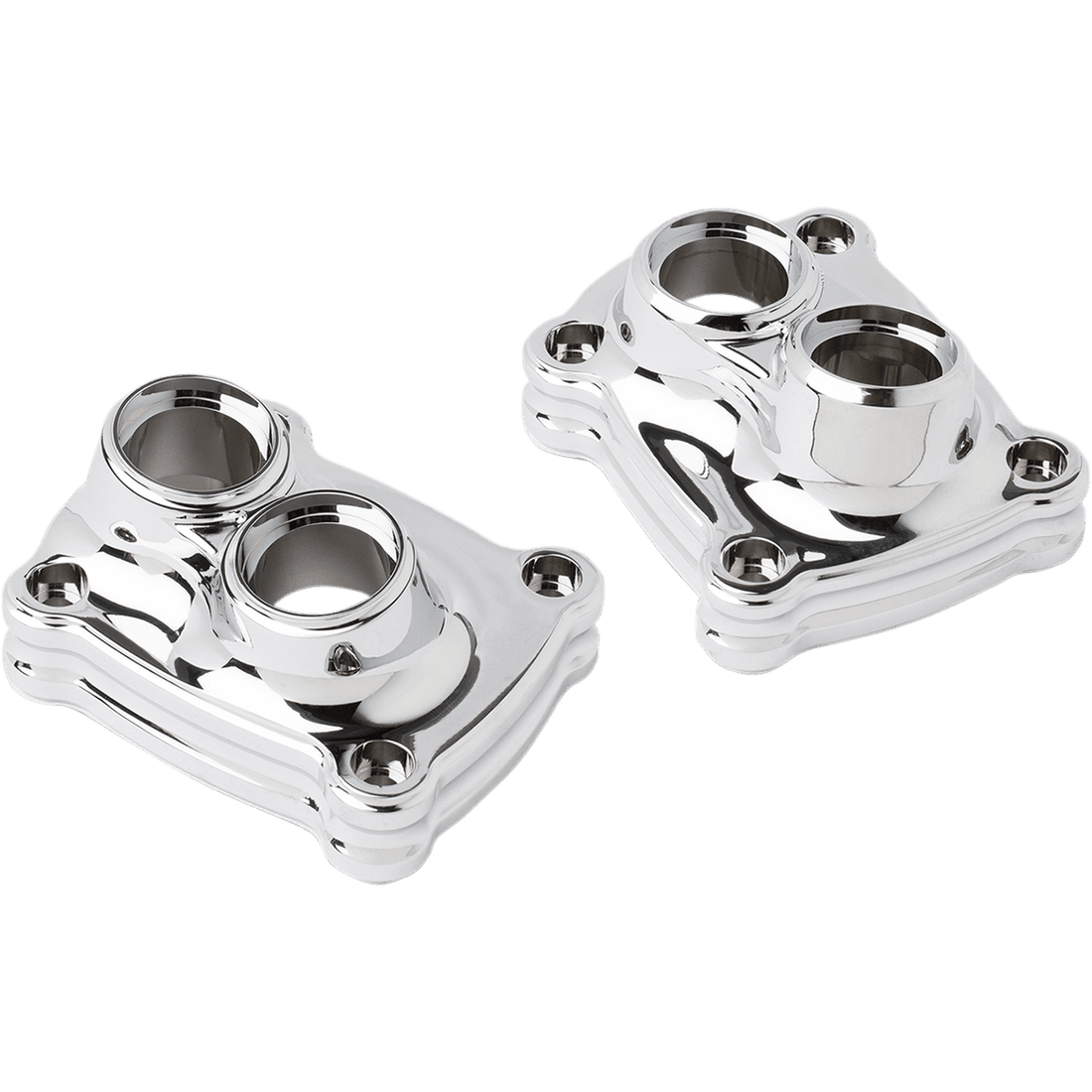 ARLEN NESS Lifter Block Covers 10 Gauge Chrome 12582