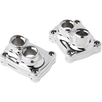 ARLEN NESS Lifter Block Covers 10 Gauge Chrome 12582