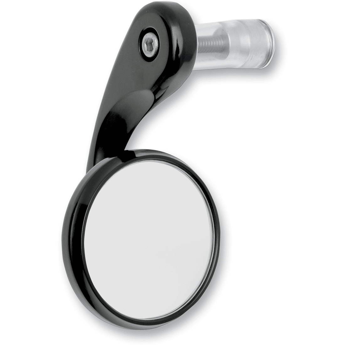 TODD'S CYCLE Bar-End Mirror Black Left BSML2