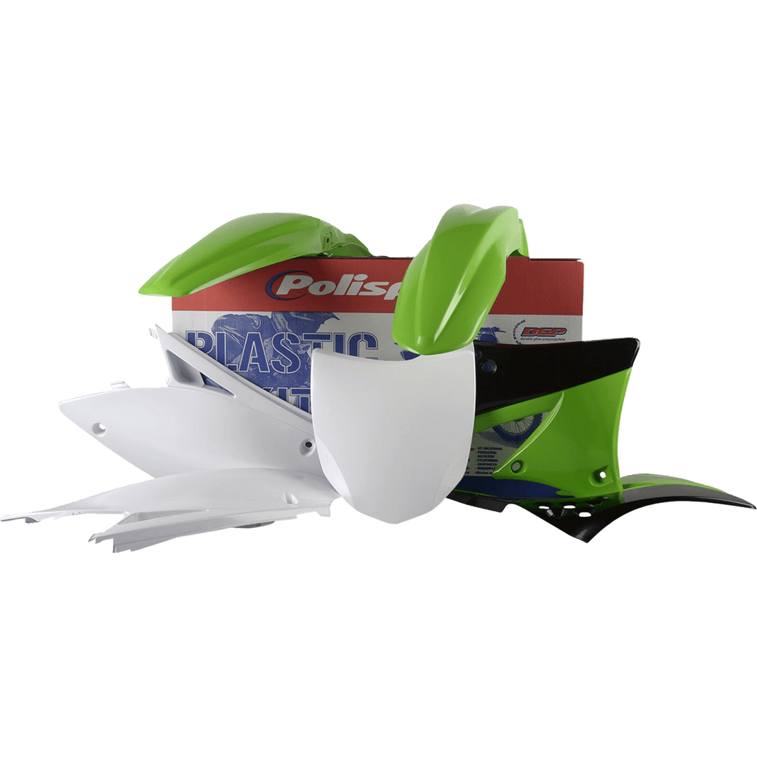 POLISPORT Body Kit Complete OEM Green/White KX 450F 90250