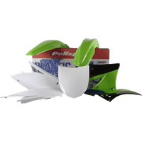 POLISPORT Body Kit Complete OEM Green/White KX 450F 90250