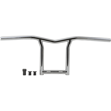 BURLY BRAND Handlebar Sid 10" Chrome B126031C