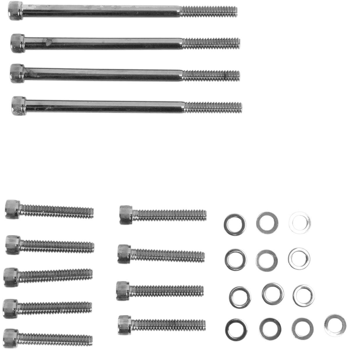 DRAG SPECIALTIES Bolt Kit Knurled Primary