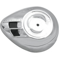 S&S CYCLE Air Cleaner Cover Air Stream Chrome 1700118