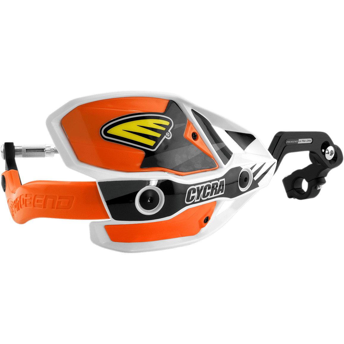 CYCRA Handguards Ultra Oversized White/Orange 1CYC740822X