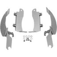 MEMPHIS SHADES Batwing Trigger Lock Mounting Kit VN 1700 Polished MEK1935