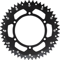 MOOSE RACING Dual Sprocket Black 49 Tooth