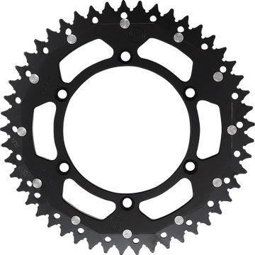 MOOSE RACING Dual Sprocket Black 49 Tooth