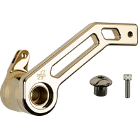 PRO-ONE PERF.MFG. Touring T-Rex Shorty Brake Arm Gold '08 -'13 FL 500772TIN