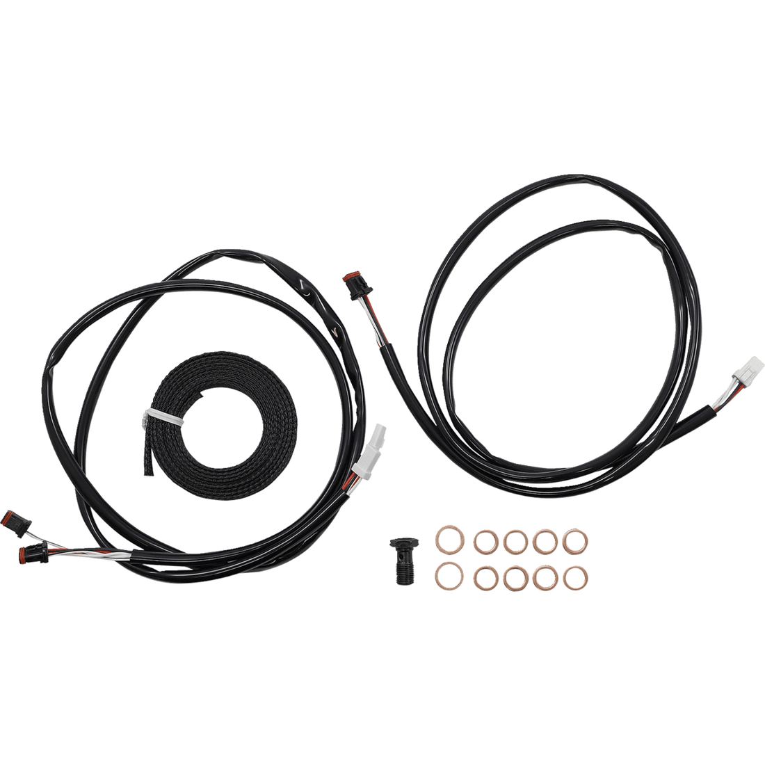 LA CHOPPERS Cable Kit 18" 20" Handlebars ABS Midnight LA8056KT319M