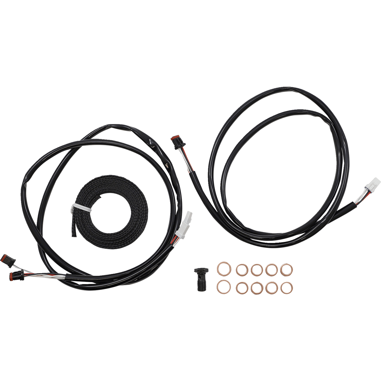 LA CHOPPERS Cable Kit 18" 20" Handlebars ABS Midnight LA8056KT319M