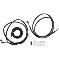 LA CHOPPERS Cable Kit 18" 20" Handlebars ABS Midnight LA8056KT319M