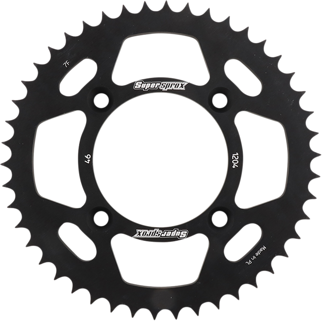 SUPERSPROX Rear Sprocket Black Honda 46 Tooth