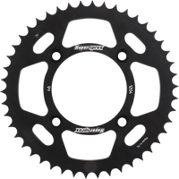 SUPERSPROX Rear Sprocket Black Honda 46 Tooth