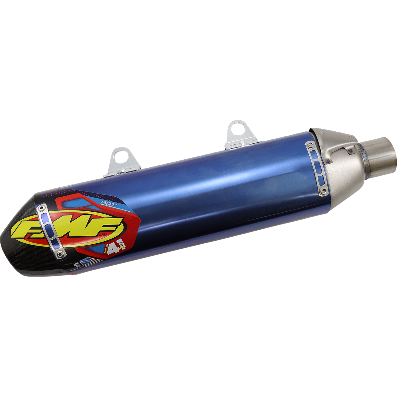 FMF Factory 4.1 RCT Muffler Anodized Titanium 045561