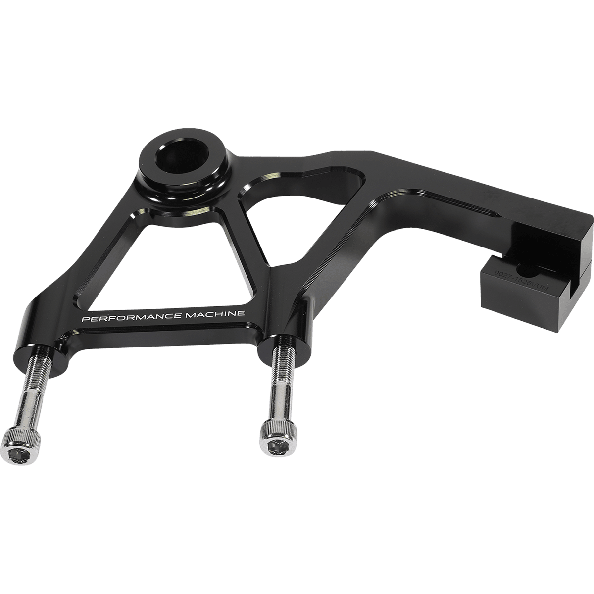 PERFORMANCE MACHINE PM Rear Radial Mount Caliper Bracket Anodized Black 00231828AGNMAB