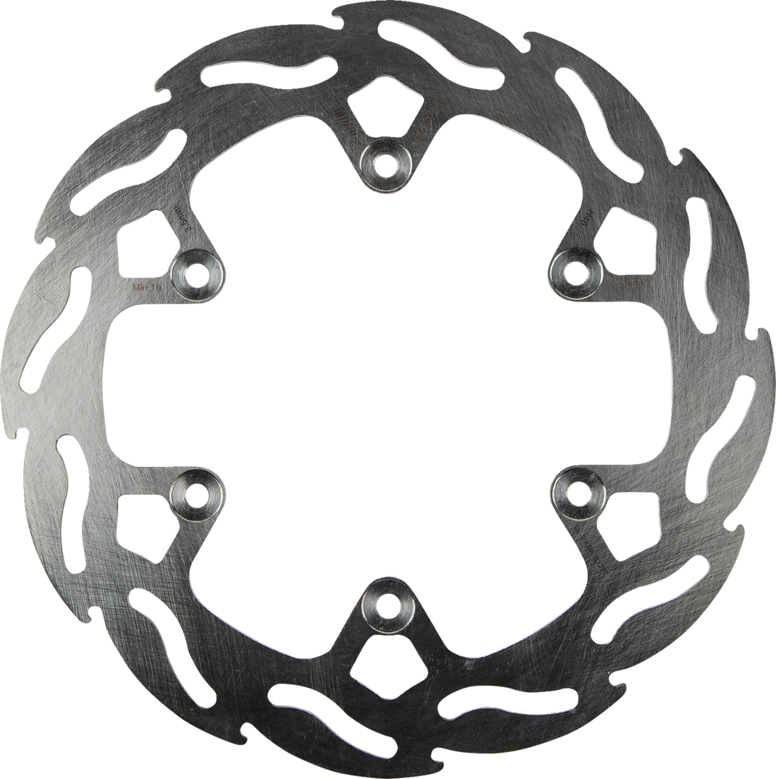 MOTO-MASTER Brake Rotor Rear Flame