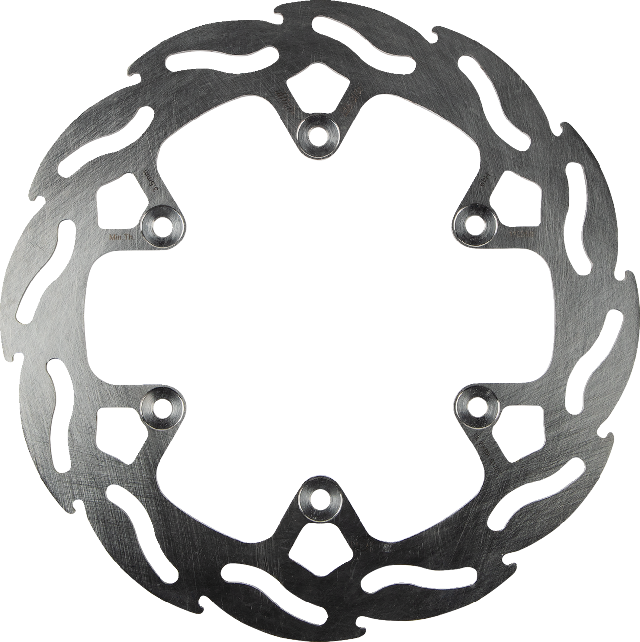 MOTO-MASTER Brake Rotor Rear Flame 110209PU