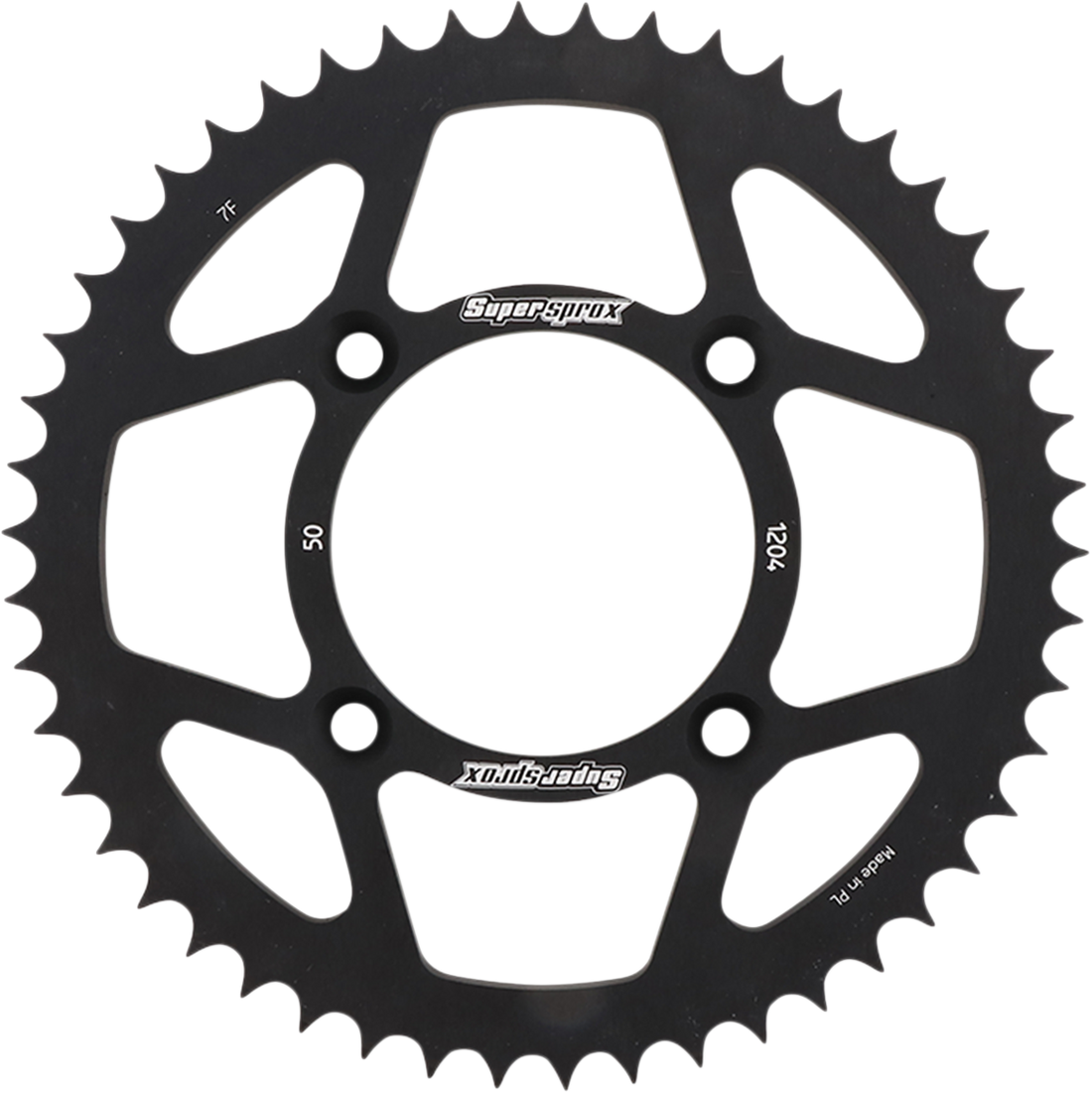 SUPERSPROX Rear Sprocket Black Honda 50 Tooth