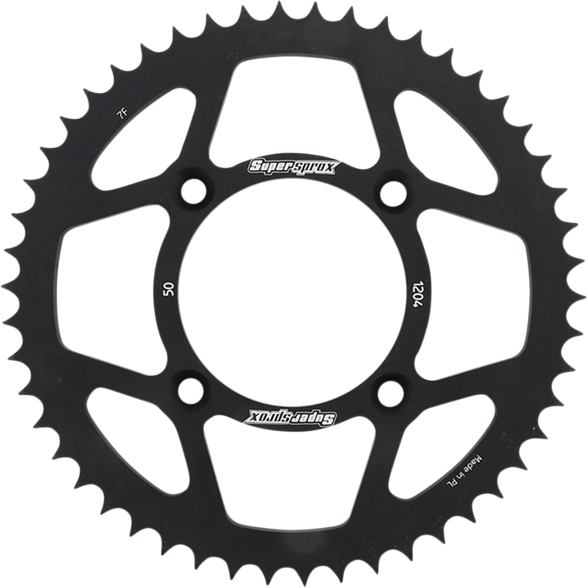 SUPERSPROX Rear Sprocket Black Honda 50 Tooth