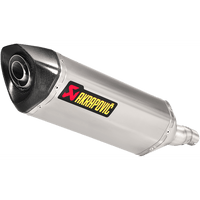 AKRAPOVIC Slip-On Line Muffler Titanium/Carbon FIber SH7SO2HRT