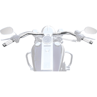 LA CHOPPERS Handlebar Big Johnson Dimpled Chrome LA730301