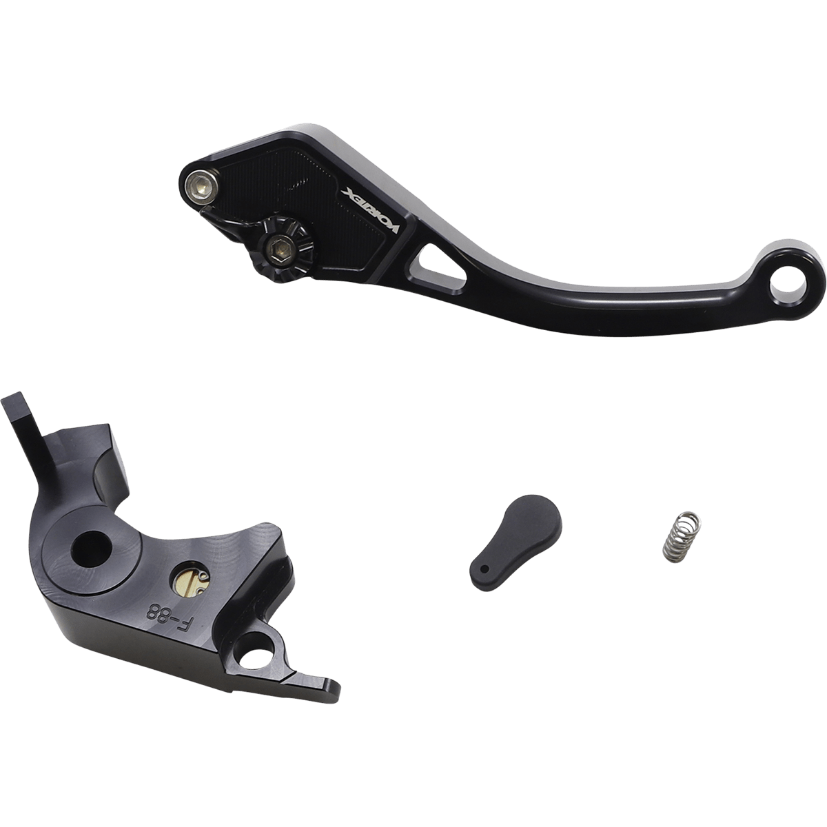 VORTEX Brake Lever Short Black LVB165