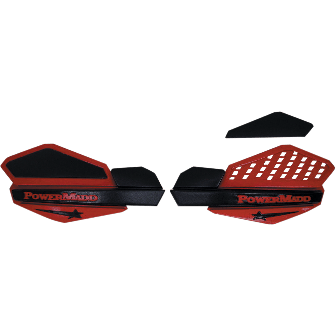 POWERMADD Handguards Red/Black