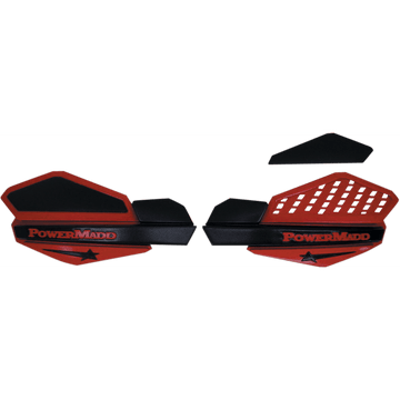 POWERMADD Handguards Red/Black