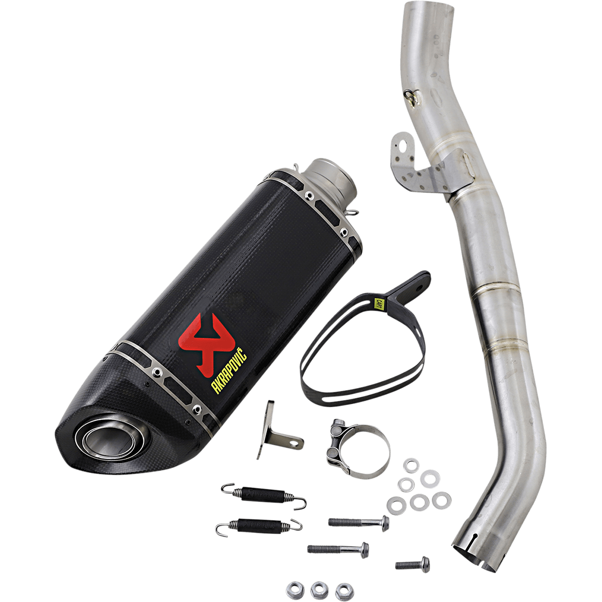 AKRAPOVIC Street Triple Carbon Fiber Muffler ST7SO3APC