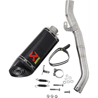 AKRAPOVIC Street Triple Carbon Fiber Muffler ST7SO3APC