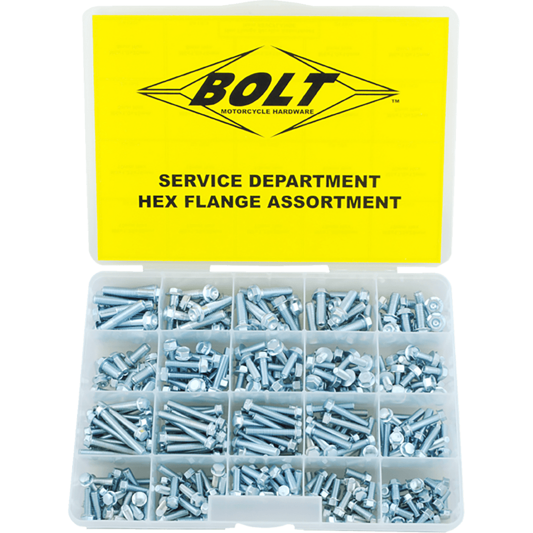 BOLT Bolt Assortment Flange 352-Piece SVCFLANGE