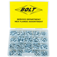 BOLT Bolt Assortment Flange 352-Piece SVCFLANGE