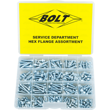 BOLT Bolt Assortment Flange 352-Piece SVCFLANGE